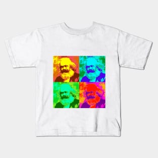 Pop Art - Karl Marx Kids T-Shirt